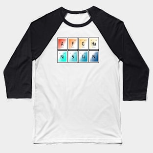 Element of Afghanistan Baseball T-Shirt